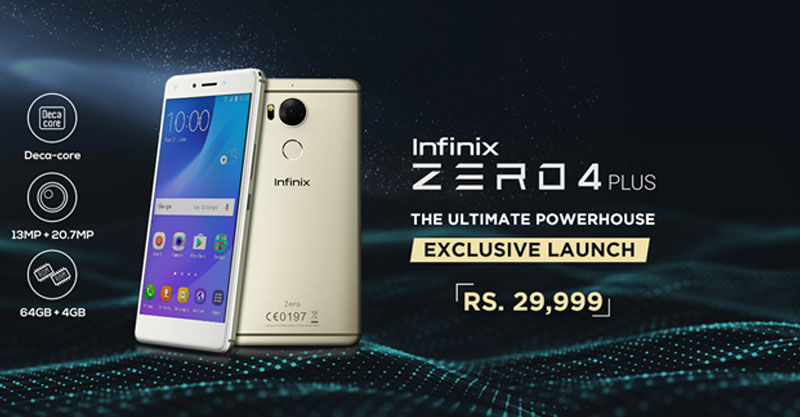 Infinix Zero 4 Plus Pakistan Price