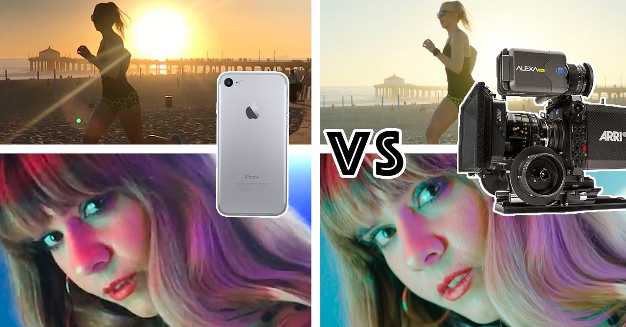 iPhone 7 vs Arri Alexa Movie Camera
