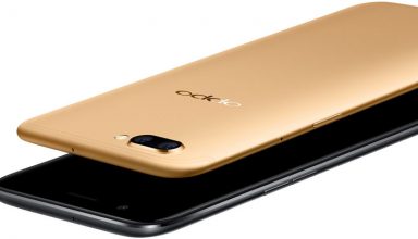 OPPO R11 Gold and Black