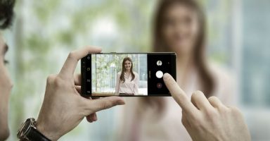 Galaxy Note8 - Camera Live Focus