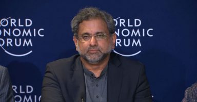 PM Abbasi at WEF 2018, Davos