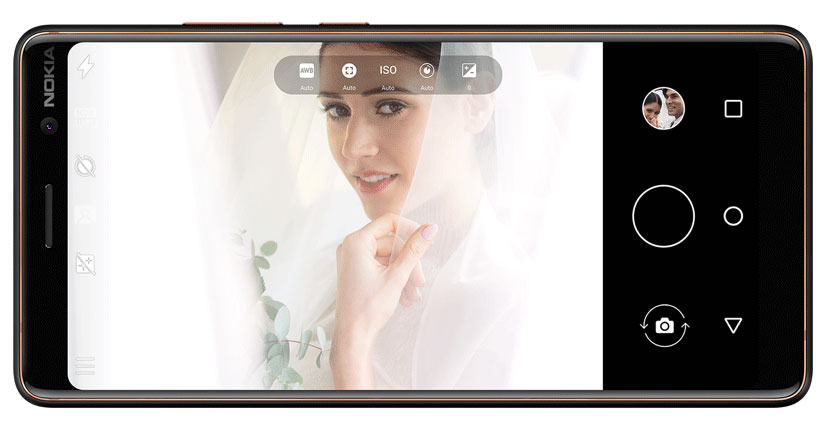 Nokia 7 plus dual camera features