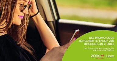 Zong 4G Uber Discount