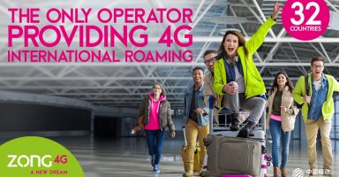 Zong 4G International Roaming in 32 Countries