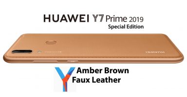 Huawei Y7 Prime 2019 Faux Leather
