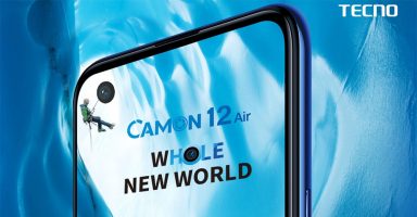 Camon 12 Air Punch-Hole Display