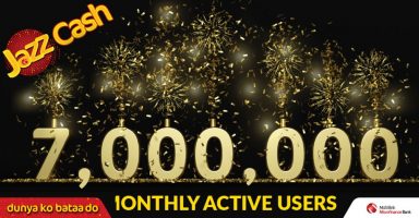 JazzCash 7 million subscribers