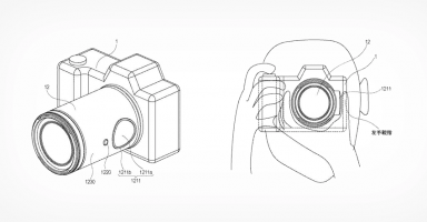 Canon Lens Touchpad Patent
