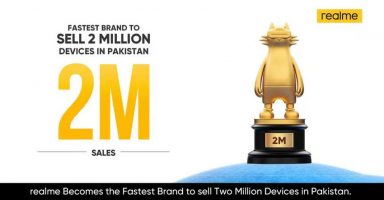 Realme 2 million sales in Pakistan