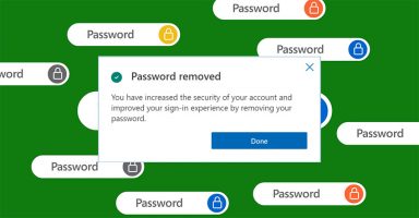 Microsoft Passwordless Account