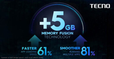Tecno Memory Fusion Virtual RAM