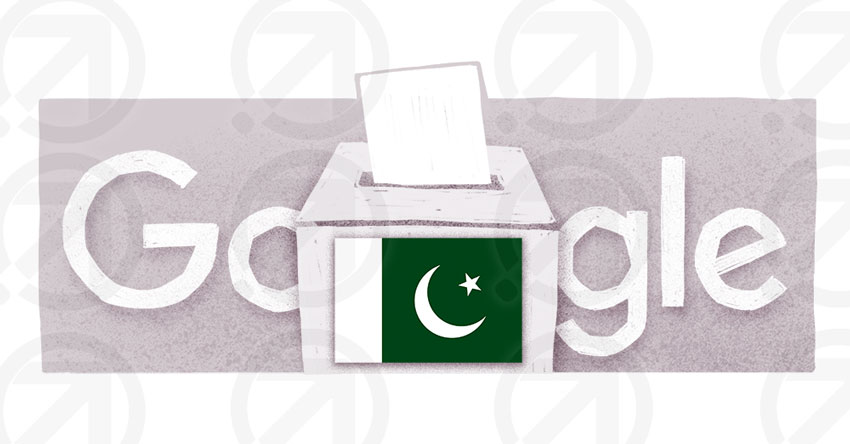 Google Doodle General Elections 2023 Pakistan